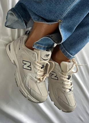 Кроссовки new balance 530ink beige premium9 фото