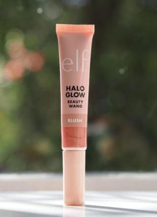 Candlelit rose you slay кремовые жидкие сияющие розовые румяна хайлайтер halo glow blush beauty wand elf e.l.f. charlotte tilbury4 фото