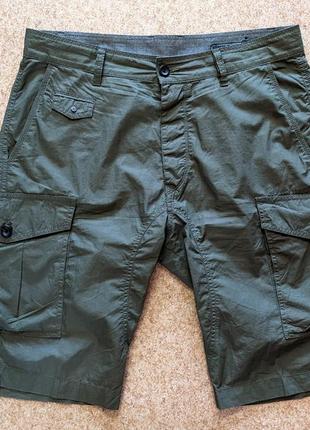 Шорты карго diesel ensor-b-sho. cargo short, olive2 фото