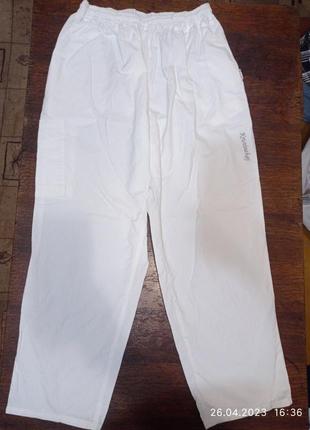 Білі штани xl-xxl