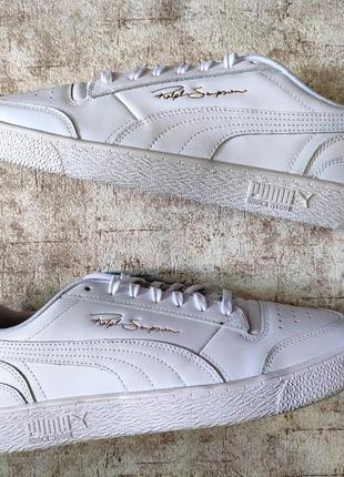 Кроссовки puma ralph sampson lo оригинал пума белые кожаные2 фото