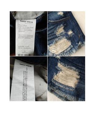 Женские джинсовые шорты от tally weijl размер 349 фото