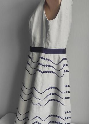 Сукня плаття boden льон6 фото