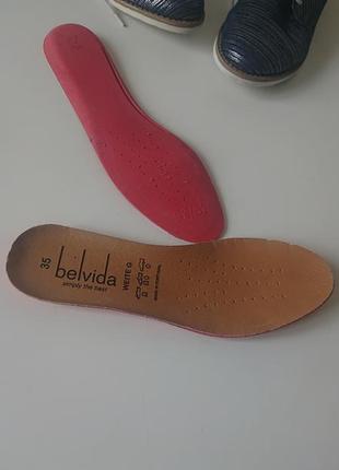Кожаные туфли belvida португалия .5 фото