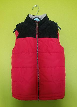 Жилетка безрукавка 4-6 лет