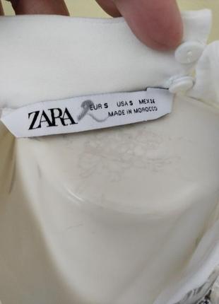 Блуза блузка топ майка брендова  zara s4 фото