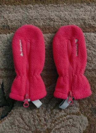 Флісові рукавиці quechua.1 фото