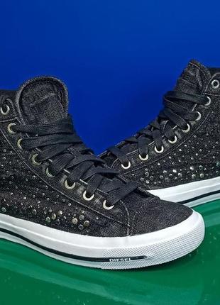 Женские высокие кеды diesel sneakers exposure iv оригинал3 фото