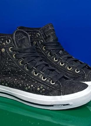 Женские высокие кеды diesel sneakers exposure iv оригинал7 фото