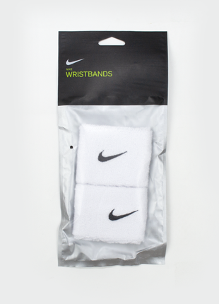 Видео напульсник белый nike wristband white махровый