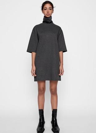 Платье прямого кроя от zara