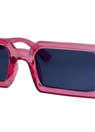 Солнцезащитные женские очки 715-3 малиновые1 фото
