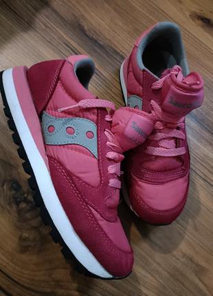 Кросівки оригінальні saucony jazz рефлективні світоотражаючи позначки1 фото