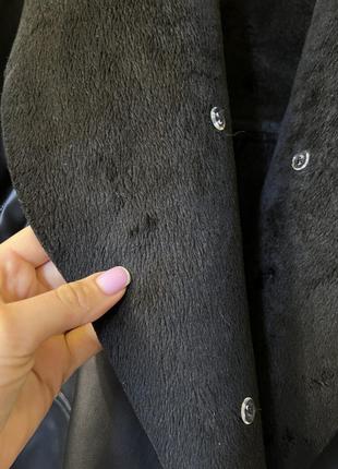 Кожаная куртка-пиджак4 фото