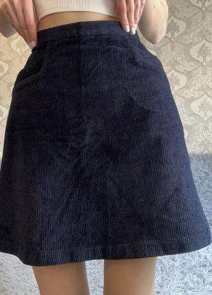 Вельветовая юбка. вельветовая юбка. женская юбка. юбка3 фото