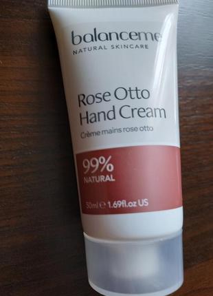 Натуральный крем! balance me rose otto hand cream, англия