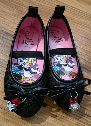 Балетки детские сандалии оригинальные disney (made in china)