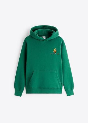 Худі з капюшоном толстовка бавовна zara