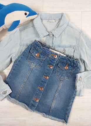 Юбка детская джинсовая denim co