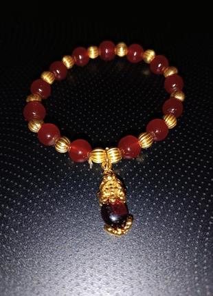 Модный яркий браслет на удачу фэн-шуй