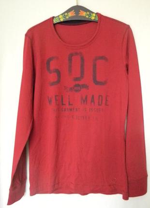 Футболка мужская с длин.рукавом s.oliver р.м