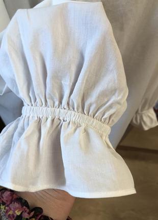 Новая с биркой  красивая натуральная блуза в винтажном стиле  183 фото