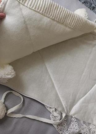 Зручний красивый конверт для новонароджених, хрещення5 фото