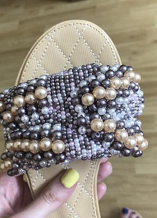 Шлепки zara
