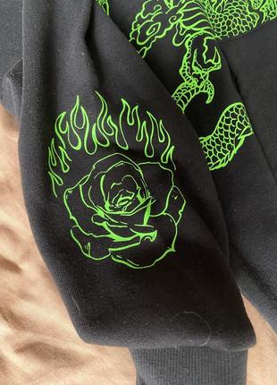 Теплый свитшот