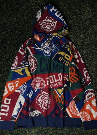 Кофта polo ralph lauren pennant print fleece hoodie (new) | original