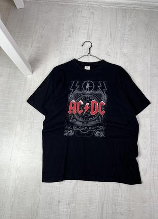 Футболка b&amp;c x acdc t-shirt