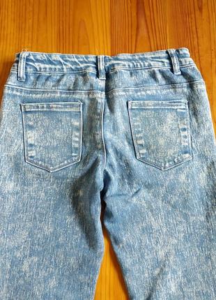 Стрейчевые легкие летние голубые джинсы miss e-vie 26 xs 160 рост5 фото