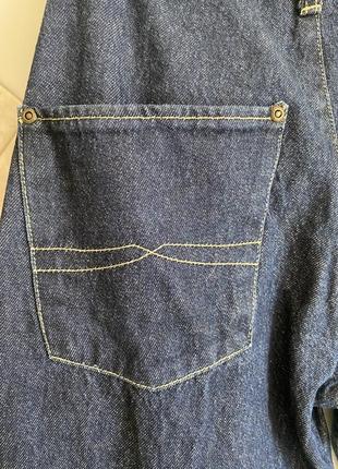 Красивые джинсы синего цвета без дефектов мужские джинсы5 фото