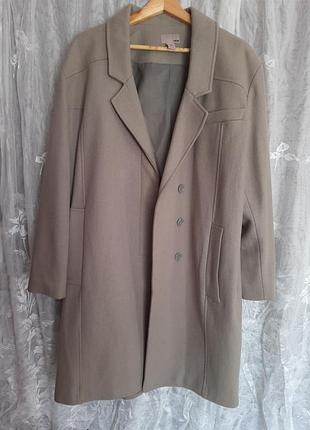 Пальто женское h&amp;m большого размера