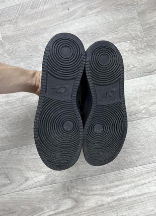 Nike кроссовки оригинал 42 размер чёрные4 фото