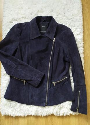 Стильная косуха, актуальная кожаная куртка, замшевая куртка, косуха із замши2 фото