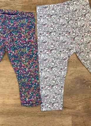 Лосінки для дівчинки р.6-9-12м.