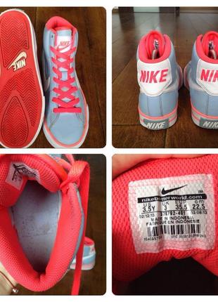 Высокие кроссовки nike  р. 35.53 фото