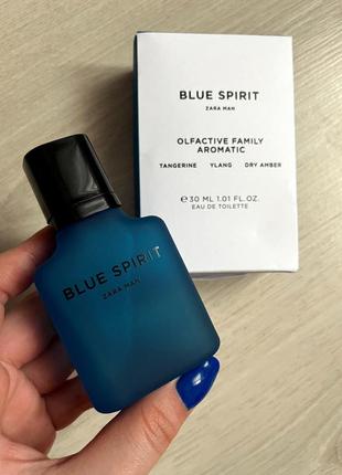 Духи zara 12мл чоловічі парфуми blue spirit zara