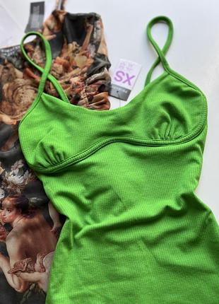 Зеленое платье мини по фигуре primark 4