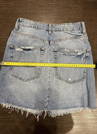 Юбка джинсова zara