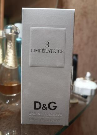 D&amp;g l'imperatrice 3 edt/ 100 ml