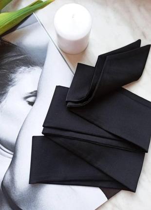 Стрічка твіллі, шовковий шарф, бант, стрічка у волосся, атласний шарф, тренд, шовк, скіні шарф