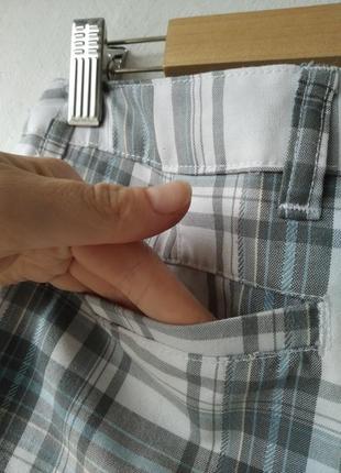Мужские шорты в клетку от apparel division размер 285 фото