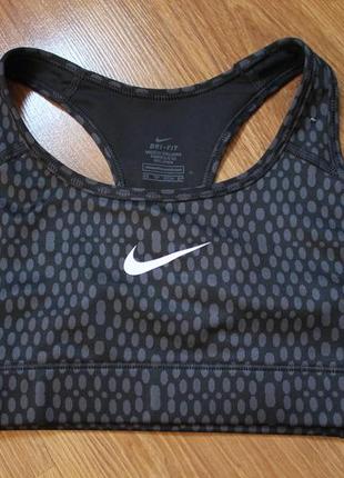 Спортивний топ бра nike dri-fit