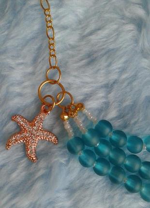 Ожерелье с морской звездой2 фото