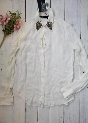 Блузка zara, размер xs (по бирке 160/80а) .