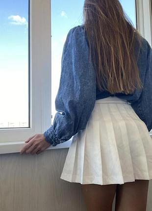 Джинсова сорочка/блуза