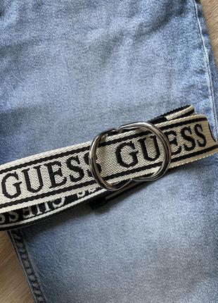 Ремень стильный брендовый guess7 фото