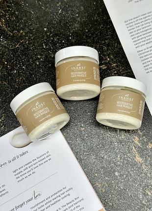 Восстанавливающая маска для волос restorative hair masque inahsi